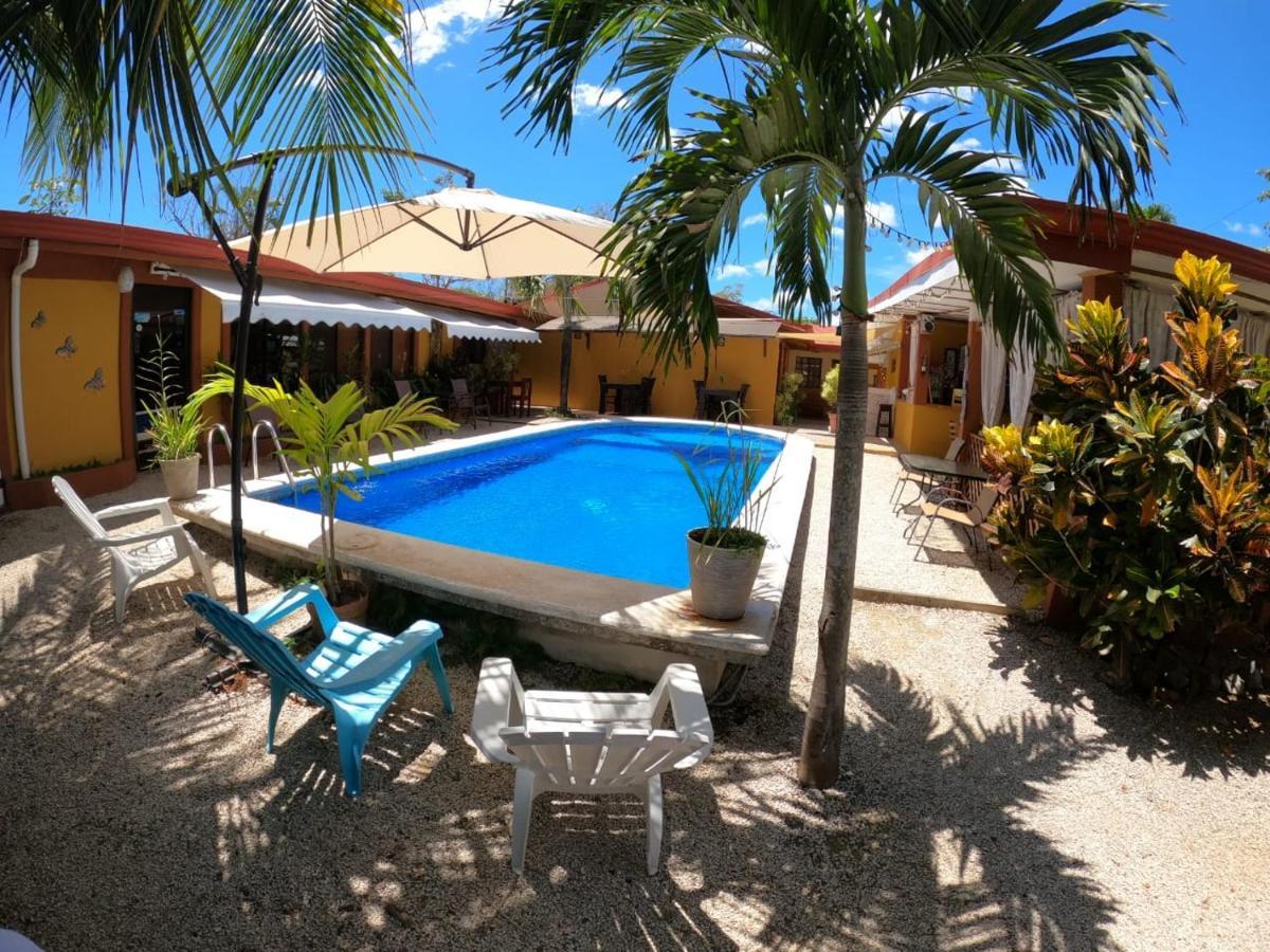 Cabinas El Colibri Puerto Carrillo Exterior foto